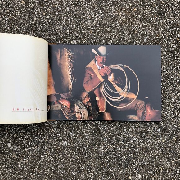 Marlboro Country Coffee Table Book Phillip Morris 1999 Canvas Leather Binding - Picture 2 of 6